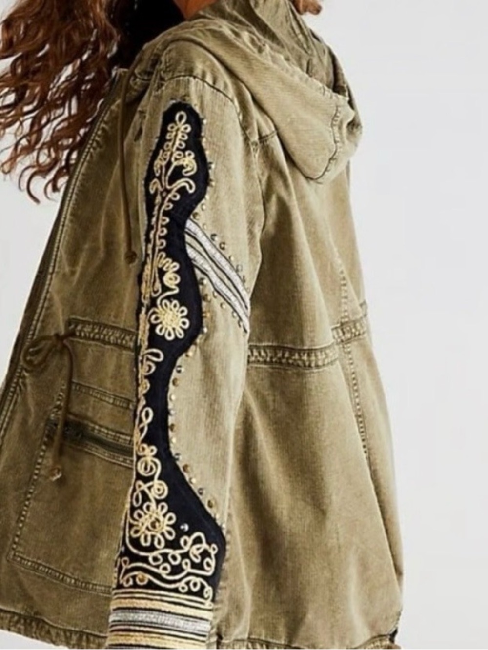 Free People Golden Quills utility jacket - Picture 4 of 4